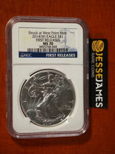 2014N (W) 1h AJ Vo[ C[O NGC MS70 FR EFXg|CgǂŒ x