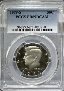 1988N S 50Zg v[t Vo[ PlfB n[t_[ PCGS PR69 DCAM #440