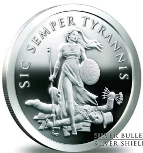 5�I���X .999 ����V�[���h 2014 SIC SEMPER TYRANNIS �����o�[�Y ���E���h�R�C�� BU COA