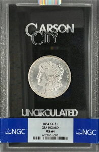 1884-CC �����K����� 1�h�� �J�[�\���V�e�B GSA �z�[�h NGC MS64