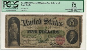 1862N 5h ZJhIuQ[V@莆 PCGS ʉ݃t@C 12 Fr#62