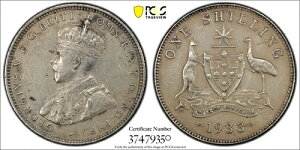 �I�[�X�g�����A 1933 �V�����O �L�[ �f�[�g ���[ �~���g�A�� PCGS �O���[�h XF ���Ɋ� #03