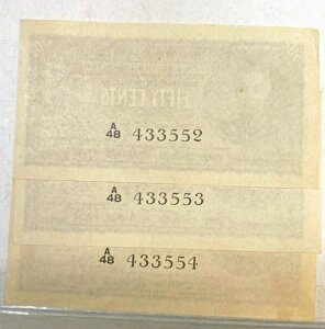 �Z�C�����A�X�������J 1949�N 3 x 50 �t�B�t�e�B�Z���g �y���ȃV�~���� �R���Z�b�N �g���I ��
