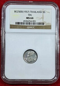 1957N^CʃRCAuLRC5T^ANGC MS64AUNCA