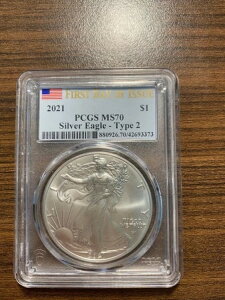 2021N ^Cv2 AJVo[C[O ASE $1 PCGS MS 70 s