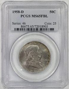 1958-D 50Zg tN n[th PCGS MS65FBL g[txC