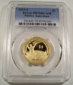 2015-S PCGS PR70DCAM TJKEBA hv[t z[N ACA[J[Y $1 PR 70 fB[vJ