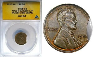 1920 1C ANACS AU53 W[NbvG[ J[ ~ IIWis[X!
