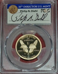 2016-S lCeBuAJ $1 DIEHL TCx R[hg[J[Y h PCGS PR69 DCAM