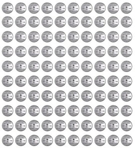 TEWArA 5 nA2016 (AH1438)AKM #74A~g X 100 