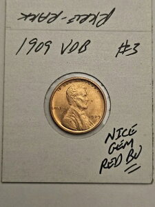 �����y�j�[ 1909 VDB �����J�[�� �Z���g �i�C�X ���b�h BU 1909-P V.D.B ���b�g #6 ���b�h UNC ���X�^�[