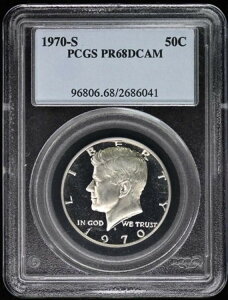 1970-S 50Zg PlfB n[t_[ ^Cv2 Vo[Nbh PCGS PR68DCAM
