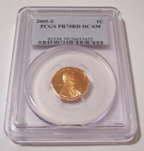 2005�N S �����J�[���L�O�Z���g �v���[�t PR70 RED DCAM PCGS