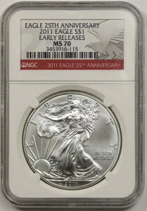 2011N Vo[C[O $1 MS 70 NGC A[[[X 25NLOx