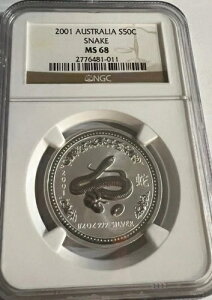 2001 I[XgA 50 Zg Xl[N NGC MS 68 1/2 IX Vo[ RC - f炵RCł !!
