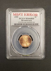 1999 MS 66 RD J[Zg ~gG[ u[hXgbN PCGS O[h - 1C j[NXu