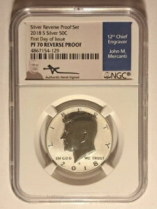 2018-S Vo[ o[X v[t Zbg PlfB n[t h NGC PF70 FDOI 50C }[JeB