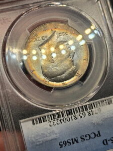 1985-D 50Zg PlfB n[t_[ - PCGS MS65  C{[g[  