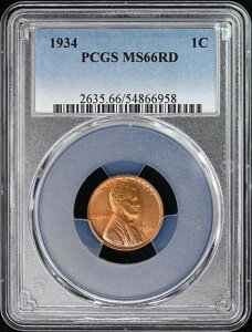 1934N 1Zg J[EZg ^Cv1 EB[go[X PCGS MS66RD