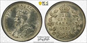 1931NJi_10Zg - PCGS  MS 62