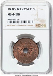 1888/7N RSR 5T`[ - MS64RB NGC