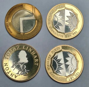 XxjA bg 4x 500 g[ 2003 2005 2006 v[t UNC  Linhart Falcon #S