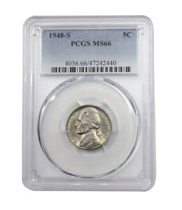 1948N-S WFt@[\ jbP 5Zg PCGS MS66 (FS킸ɓ)