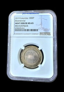 2019N -1000y\ RrA200NLORC -MINTG[ MS65 -BROADSTRUCK -KM#299