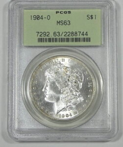 1904-O K PCGS MS 63 I[hO[z_[ ~ \ʂ̃V~