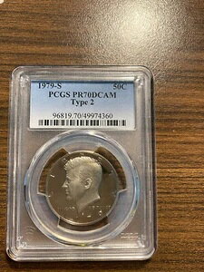 1979-S ^Cv2 PlfB n[t_[ 50Zg PCGS v[t PR 70 fB[vJI DCAM ^Cv2