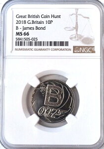 2018 10P B 007 WF[YE{h NGC MS66 pRCng A-Z  p