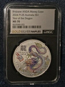 2024�N P125 �I�[�X�g�����A 1�h�� ���N�i�J���[���jNGC�F�� *MS-70*