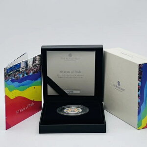 2022�N ���C�����~���g 50���N�L�O LGBTQ+ PIEDFORT �V���o�[ �v���[�t �J���[ 50�y���X 0098