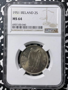 1951N ACh 1 t[ NGC MS64 bg#G8910 `CX UNC!