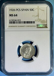 XyC 1926N PC-S 50ZeBX AtH\13 `CX BU NGC MS 64 KM# 741