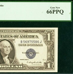 1935G 1hݏؖ - PCGS 66PPQ - bg[Ȃ - BJubN - Fr 1616