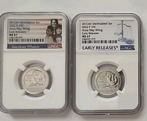 2022N P D AiECEEH 25Zg NGC MS 67 AJlpNH[^[ [X