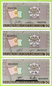 �������_ 20�t���� 1969 1976 1976 P6a P6d P6e UNC