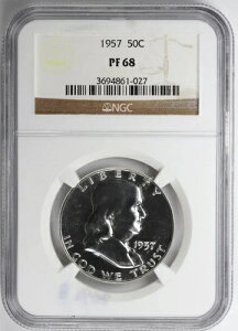 1957�N �v���[�t �t�����N���� �n�[�t�_���[ NGC PF68 50�Z���g
