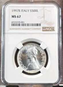 1997N C^A Vo[ 500 lbTX  NGC MS 67 󏭕 BU