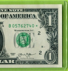 AJ - USA 1h 2013 Fr#3002-B* UNC / dԍ / X^[ B05762740*