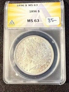 1896�N �����K���E�_���[ ANACS MS 63