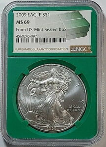 2009N AJ Vo[ C[O NGC MS69 - O[ RA č J{bNX