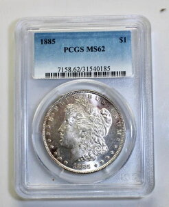 1885-P K 1h PCGS MS62