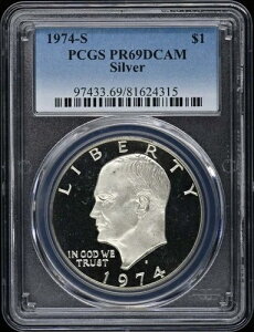 1974-S 1h ACNh - ^Cv2  PCGS PR69DCAM