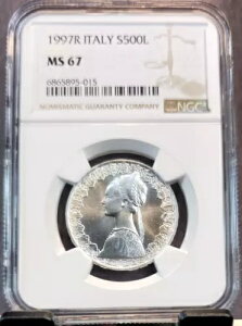 1997N C^A Vo[ 500 lbTX  NGC MS 67 󏭕 