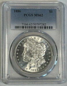 1886N K 1hd PCGS MS 62
