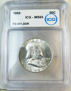 1959�N �t�����N���� �n�[�t�_���[ ICG MS65 *FS 801 DDR* BR