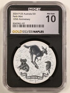 �I�[�X�g�����A 2024 1�I���X 125���N�L�O �p�[�X�~���g �V���o�[ �J���K���[ MS 10 NGCX 8342962-107