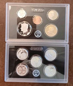 2019-S .999% シルバー プルーフセット コイン 10枚 Wなし 裏面プルーフセント